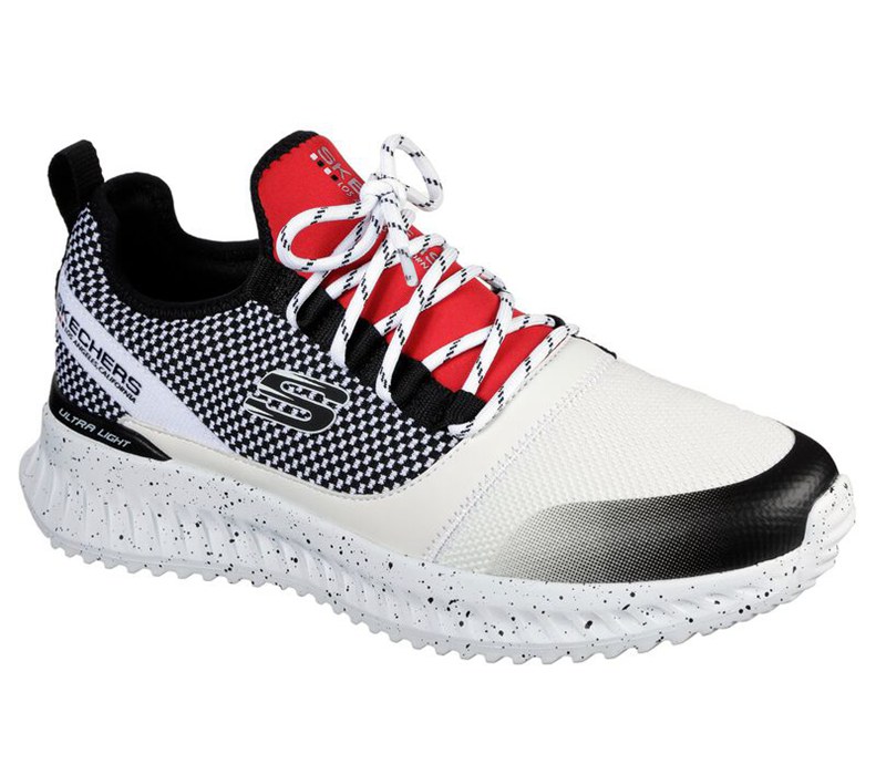 Skechers Herr Vita/Svarta Sneakers - Matera 2.0 - Belloq - Sverige (VSFDZ-9370)